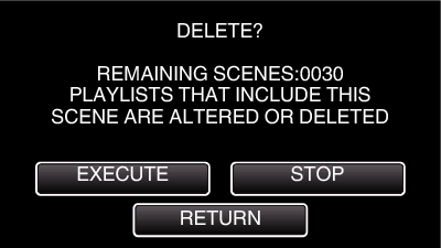 DELETE EXECUTE